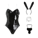 Fantasia Cosplay Coelhinha – Bodysuit PVC Vinil Anime Sakurajima Mai