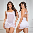 Camisola Sensual Transparente com Calcinha Sexy