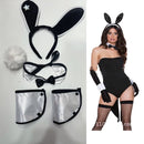 Kit Sedução Coelhinha – Fantasia Sexy com Acessórios (5 Peças)