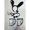 Kit Sedução Coelhinha – Fantasia Sexy com Acessórios (5 Peças)